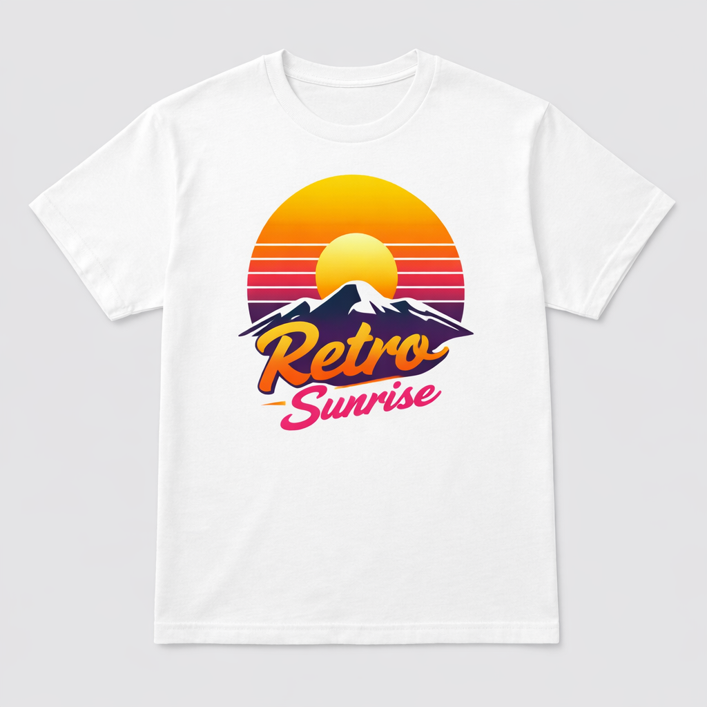 Retro Sunrise Tee
